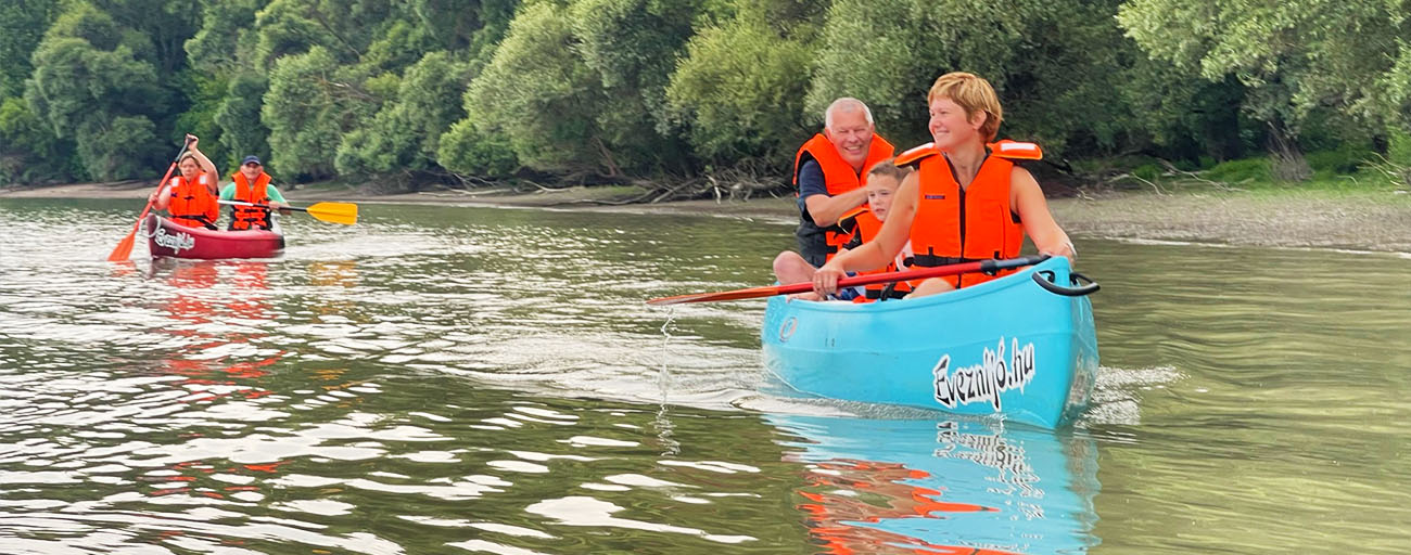 kezdő kenu oktatás