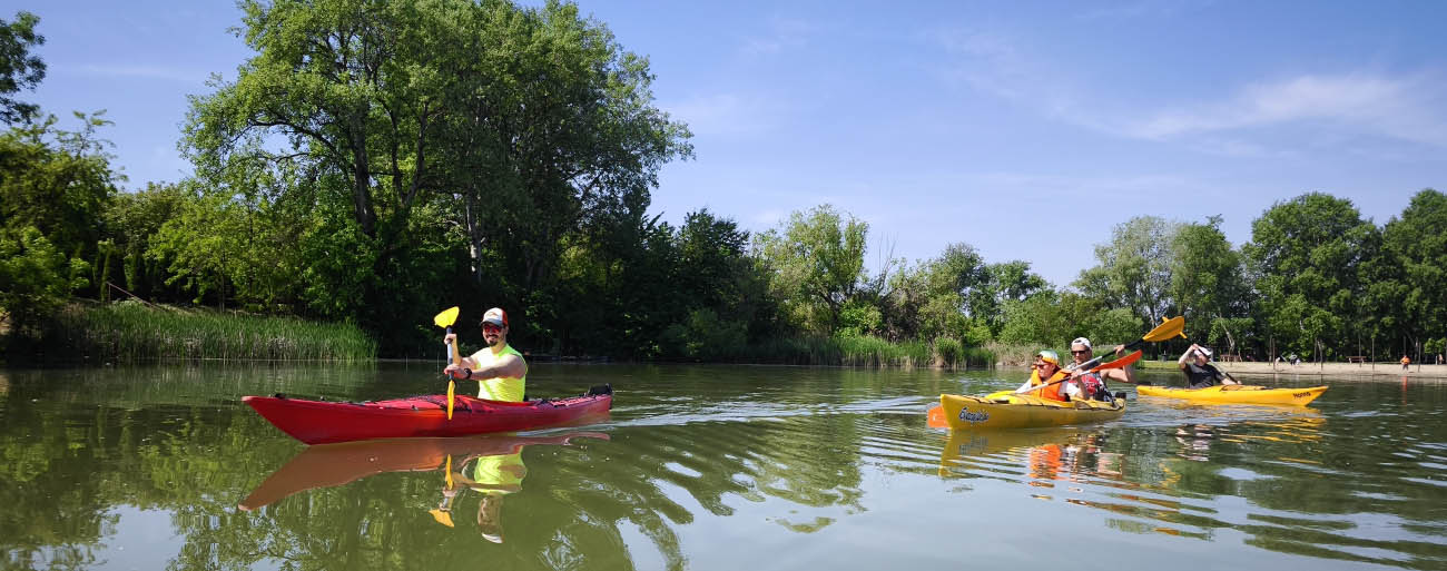 szigetcsépi strand kajak kenu túra