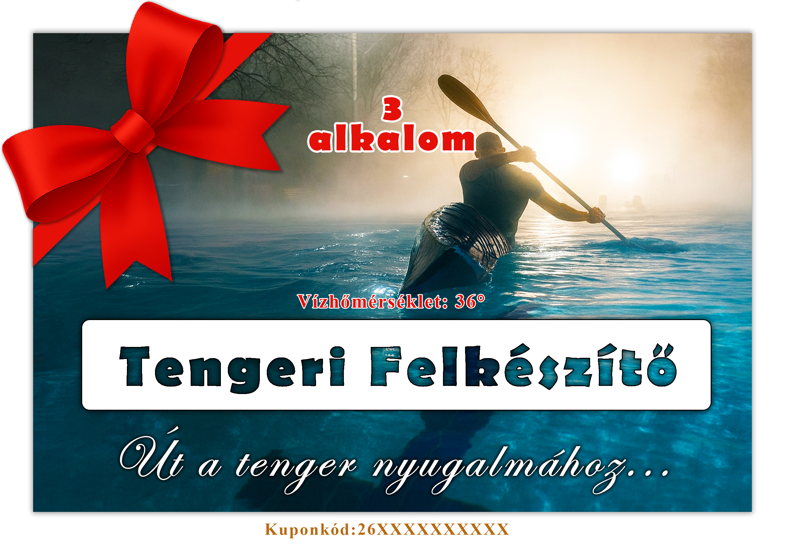 tengeri kajakos biztonsági oktatás melegvízű medencében